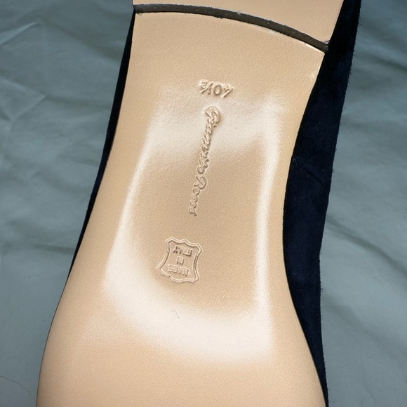 Gianvito Rossi Navy Women's Ballet Flats - Picture 5 of 7